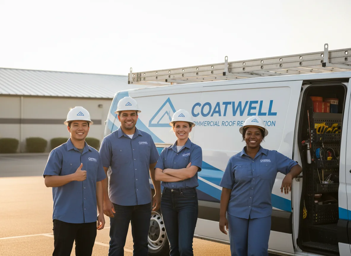 Commercial roof coating company in New Fairfield, CT